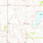 United States Geological Survey Bartlett, ND (1970, 24000-Scale) digital map