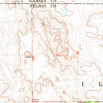 United States Geological Survey Bartlett, ND (1970, 24000-Scale) digital map