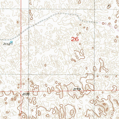 United States Geological Survey Bartlett, NE (1954, 24000-Scale) digital map