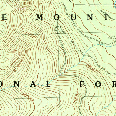 United States Geological Survey Bartlett, NH (1987, 24000-Scale) digital map