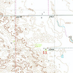 United States Geological Survey Bartlett SE, NE (1954, 24000-Scale) digital map
