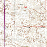 United States Geological Survey Bartlett SE, NE (1954, 24000-Scale) digital map