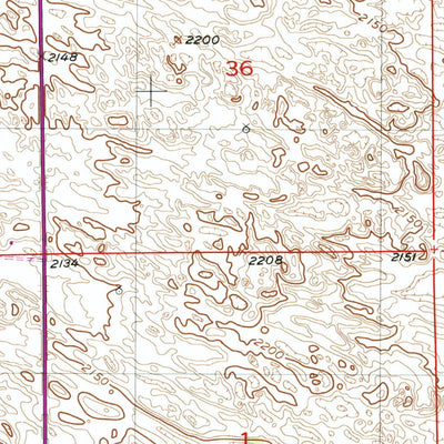 United States Geological Survey Bartlett SE, NE (1954, 24000-Scale) digital map