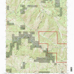 United States Geological Survey Bartlett Springs, CA (1996, 24000-Scale) digital map