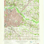 United States Geological Survey Bartlett, TN (1961, 62500-Scale) digital map