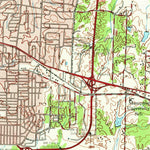 United States Geological Survey Bartlett, TN (1961, 62500-Scale) digital map