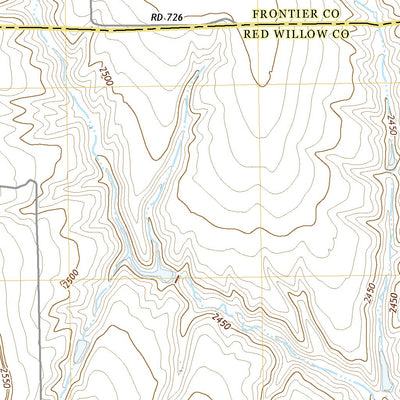United States Geological Survey Bartley, NE (2021, 24000-Scale) digital map