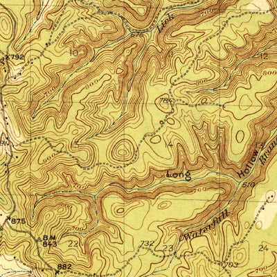 United States Geological Survey Barton, AL (1929, 62500-Scale) digital map