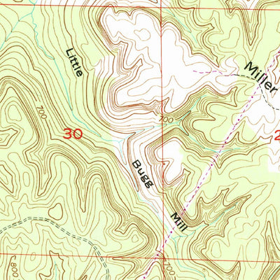 United States Geological Survey Barton, AL (1953, 24000-Scale) digital map