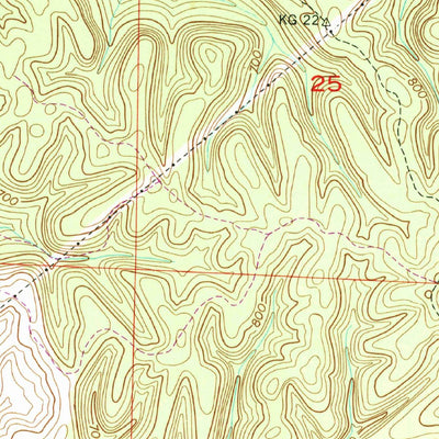 United States Geological Survey Barton, AL (1953, 24000-Scale) digital map