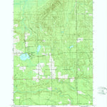 United States Geological Survey Barton City, MI (1989, 24000-Scale) digital map