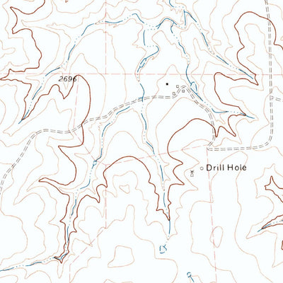 United States Geological Survey Barton Corners, TX (1972, 24000-Scale) digital map