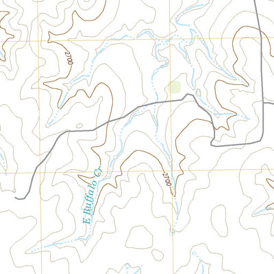 United States Geological Survey Barton Corners, TX (2022, 24000-Scale) digital map