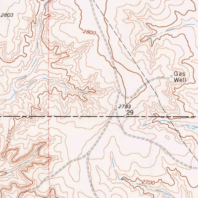 United States Geological Survey Barton Creek, TX (1973, 24000-Scale) digital map