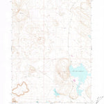 United States Geological Survey Barton Lake, OR (1967, 24000-Scale) digital map