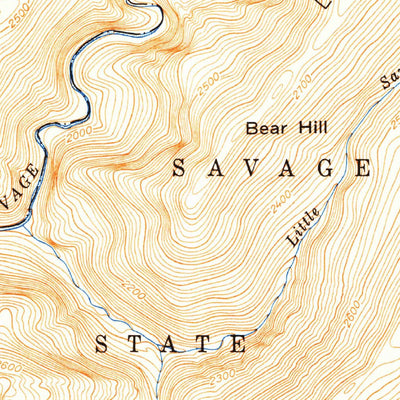 United States Geological Survey Barton, MD (1949, 24000-Scale) digital map