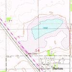 United States Geological Survey Barton, ND (1954, 24000-Scale) digital map