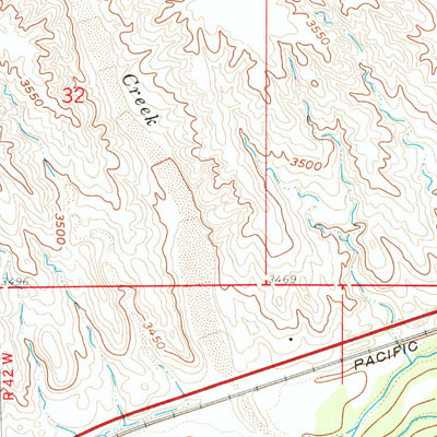 United States Geological Survey Barton, NE-CO (1961, 24000-Scale) digital map