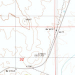 United States Geological Survey Barton Spring, NV (1986, 24000-Scale) digital map