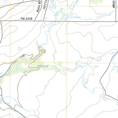 United States Geological Survey Bartons Chapel, TX (2022, 24000-Scale) digital map