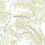 United States Geological Survey Bartons Chapel, TX (2022, 24000-Scale) digital map