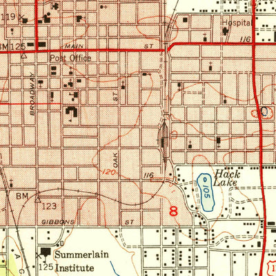 United States Geological Survey Bartow, FL (1950, 24000-Scale) digital map