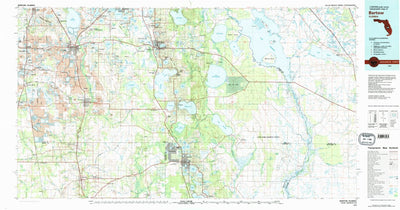 United States Geological Survey Bartow, FL (1978, 100000-Scale) digital map
