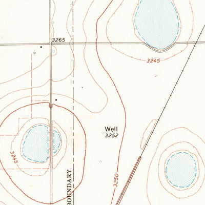 United States Geological Survey Barwise, TX (1968, 24000-Scale) digital map