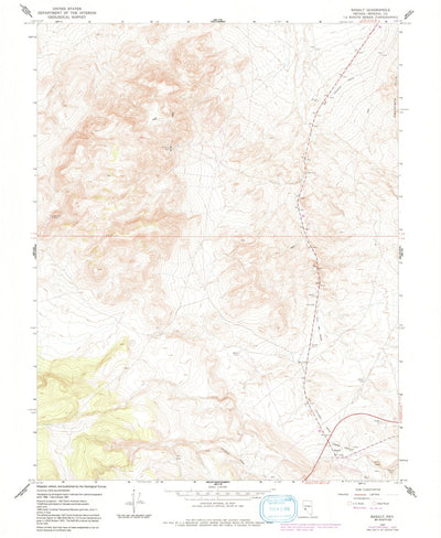 United States Geological Survey Basalt, NV (1967, 24000-Scale) digital map