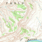 United States Geological Survey Bascom Camp, NM (1968, 24000-Scale) digital map