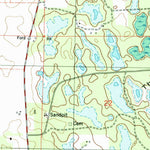 United States Geological Survey Bascom, FL-GA (1994, 24000-Scale) digital map