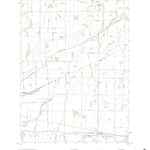 United States Geological Survey Bascom, OH (2023, 24000-Scale) digital map