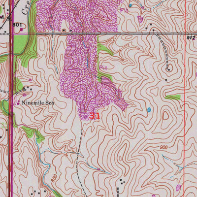 United States Geological Survey Basehor, KS (1949, 24000-Scale) digital map