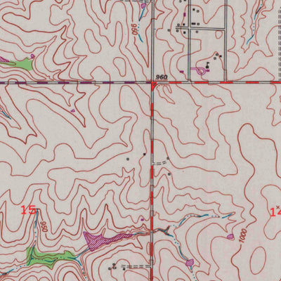 United States Geological Survey Basehor, KS (1950, 24000-Scale) digital map