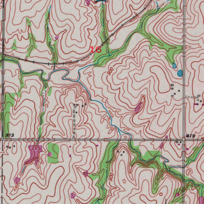 United States Geological Survey Basehor, KS (1950, 24000-Scale) digital map
