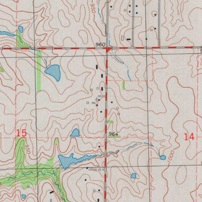United States Geological Survey Basehor, KS (1984, 24000-Scale) digital map