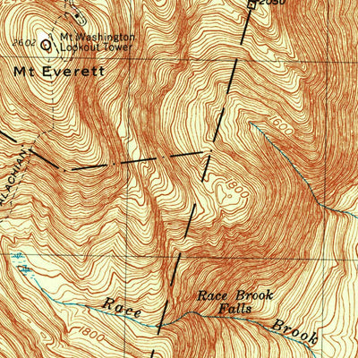 United States Geological Survey Bash Bish Falls, MA-CT-NY (1958, 24000-Scale) digital map