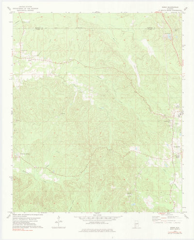 United States Geological Survey Bashi, AL (1978, 24000-Scale) digital map