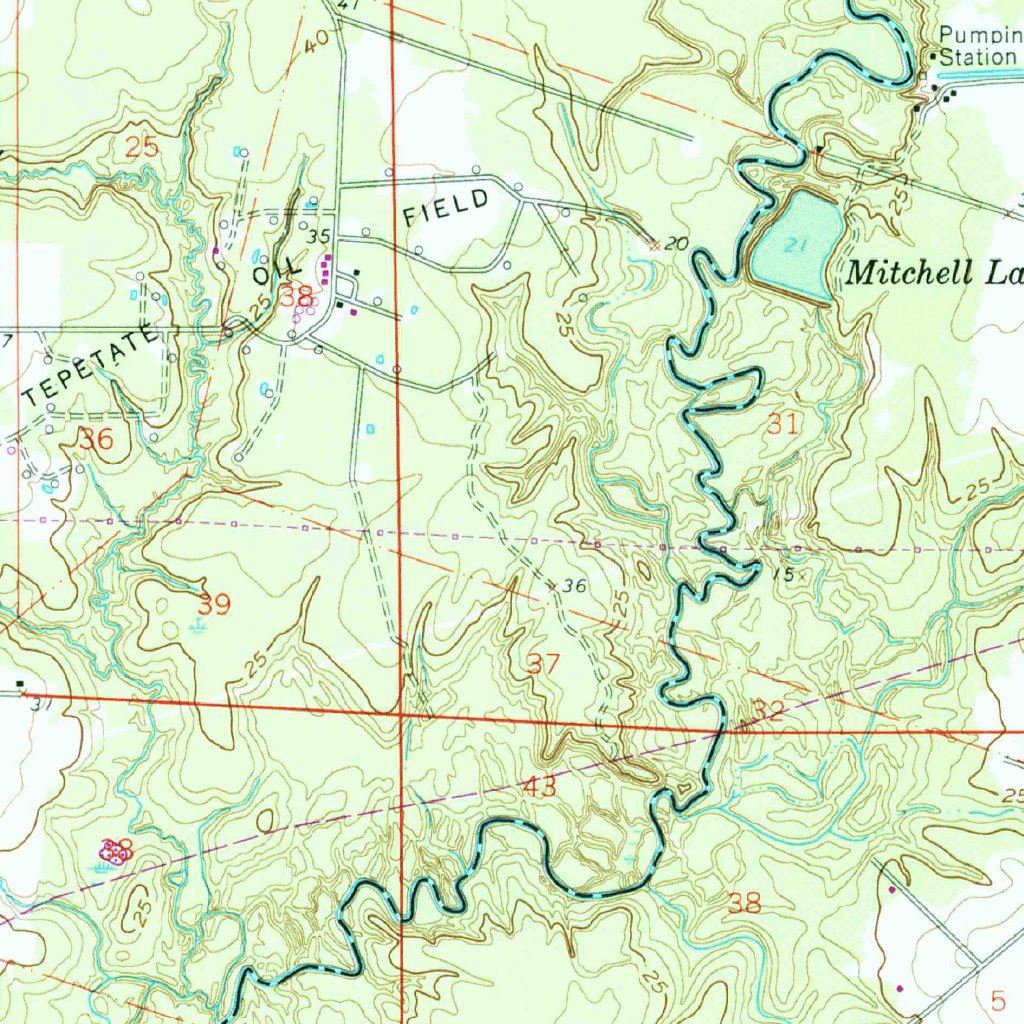 Basil Native Map Basile, LA (1960, 62500-Scale) Map by United States Geological Survey ...