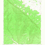 United States Geological Survey Basin Canyon, UT (1968, 24000-Scale) digital map