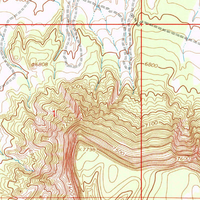 United States Geological Survey Basin, CO (1994, 24000-Scale) digital map