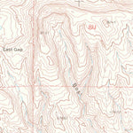 United States Geological Survey Basin Mountain, CO (1968, 24000-Scale) digital map