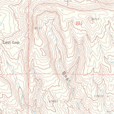 United States Geological Survey Basin Mountain, CO (1968, 24000-Scale) digital map