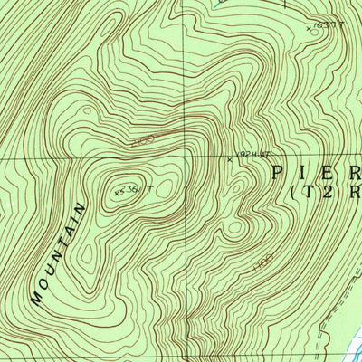 United States Geological Survey Basin Mountain, ME (1989, 24000-Scale) digital map