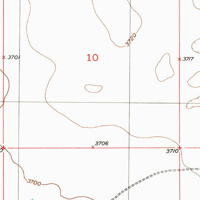 United States Geological Survey Basin Well, NM (1953, 24000-Scale) digital map