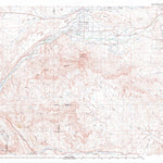 United States Geological Survey Basin, WY (1982, 100000-Scale) digital map