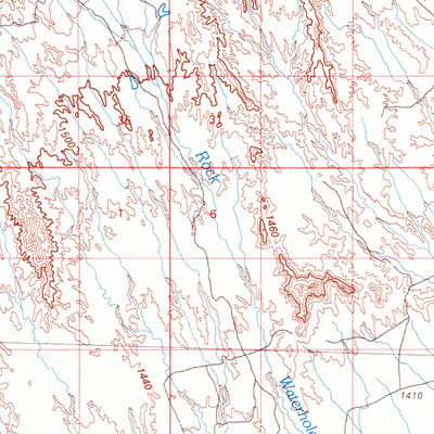 United States Geological Survey Basin, WY (1982, 100000-Scale) digital map