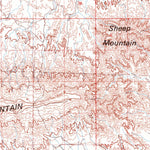 United States Geological Survey Basin, WY (1982, 100000-Scale) digital map