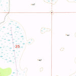 United States Geological Survey Basinger SW, FL (1953, 24000-Scale) digital map