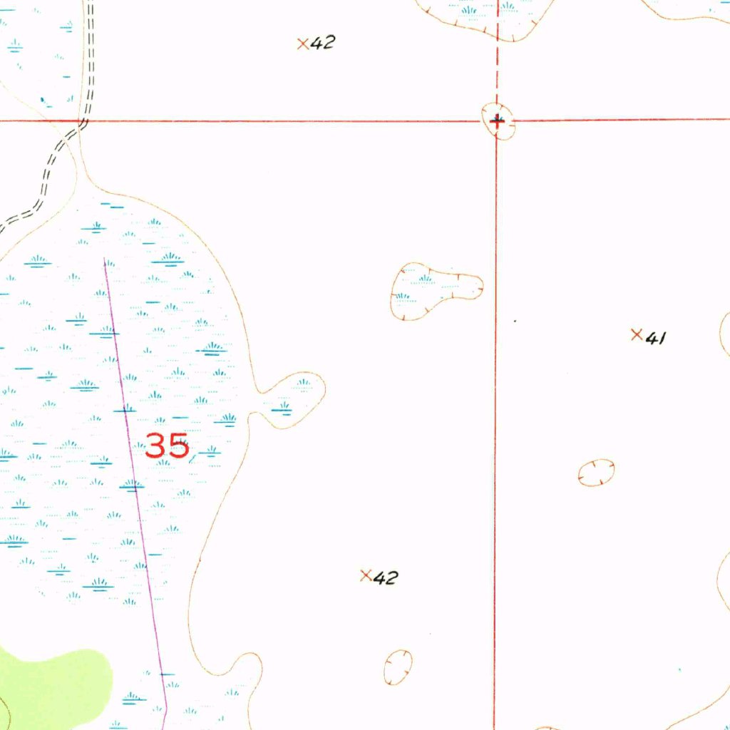 Basinger SW, FL (1953, 24000-Scale) Map by United States Geological ...